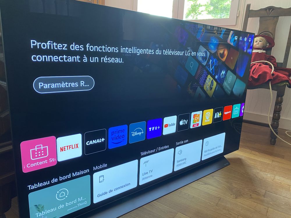 ecran plat Lg Oled 55 pouces Photos/Video/TV