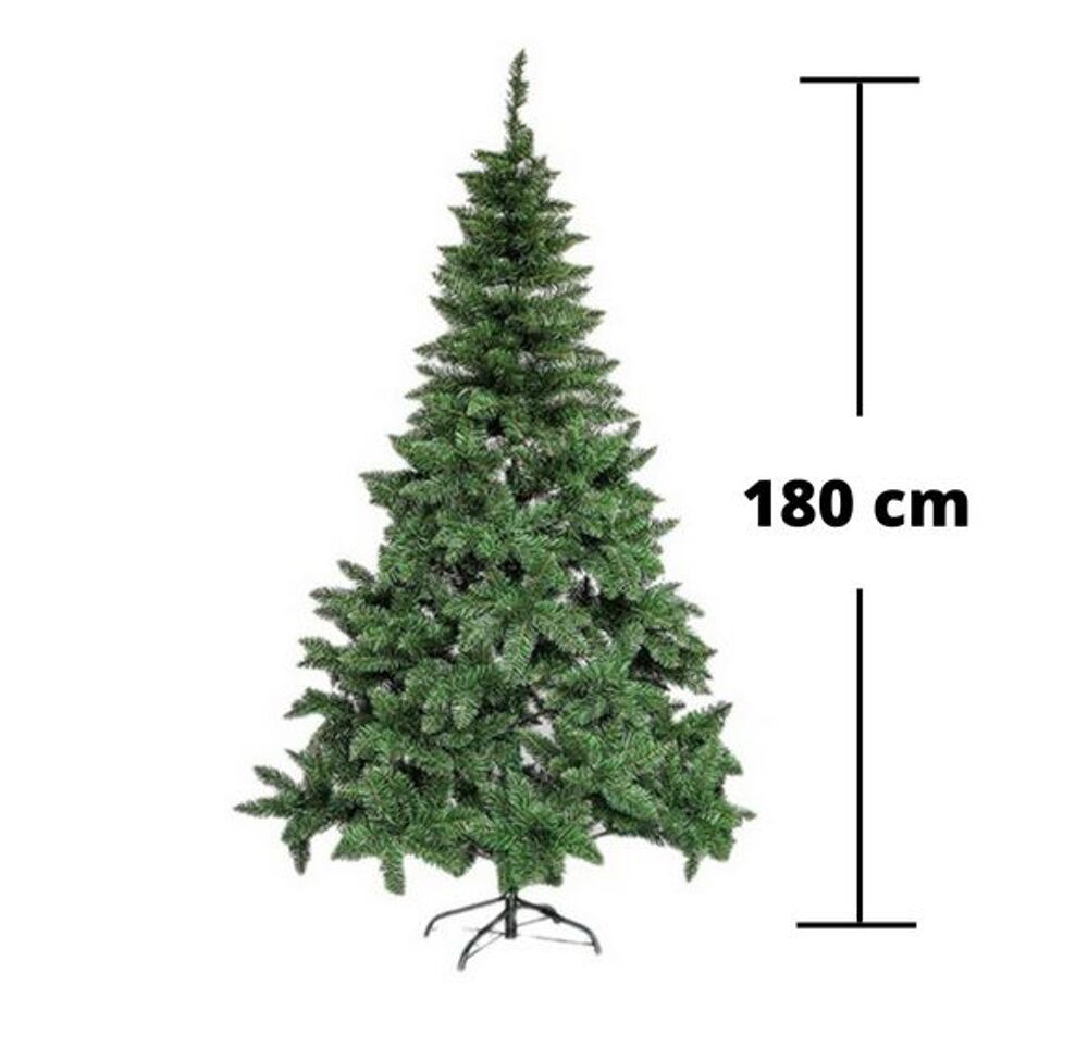 SAPIN DE NOEL JASPER VERT - 180 cM Décoration