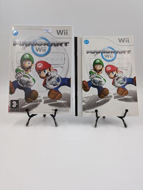 Jeu Nintendo Wii Mario Kart Wii en boite, complet (boite FR) 12 Vulbens (74)