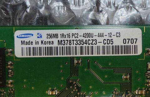 lot de 8 barettes memoire 256MB pour pc bureau 5 Versailles (78)