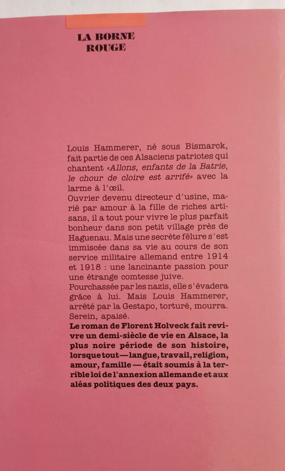 La borne rouge Livres et BD