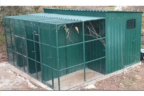 Volière d elevage  perroquet et grande perruche  3200 13300 Salon-de-provence