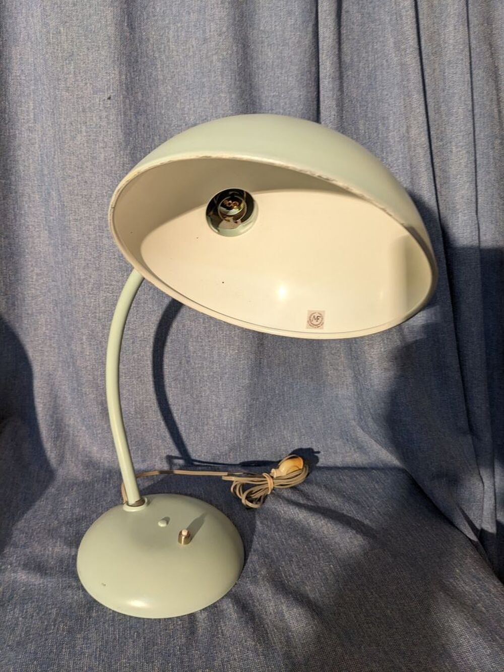 Ancienne lampe MANUFRANCE art d&eacute;co vintage 1950 en parfait &eacute; Dcoration