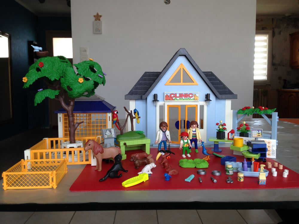 Playmobil clinique v&eacute;t&eacute;rinaire. Jeux / jouets