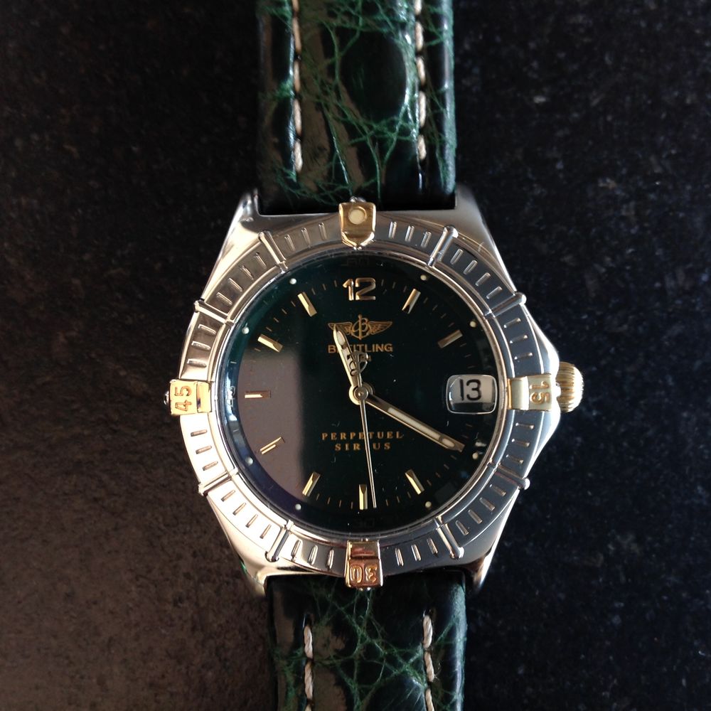 Montre Breitling calendrier perp&eacute;tuel Bijoux et montres