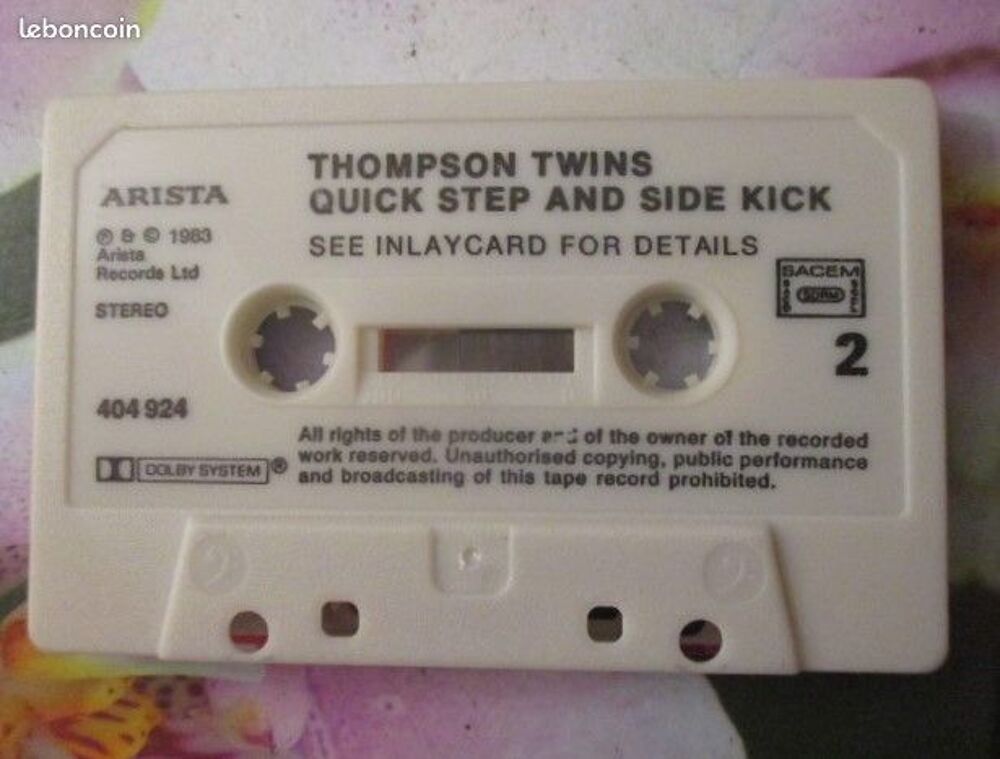 Cassette audio Thompson Twins CD et vinyles
