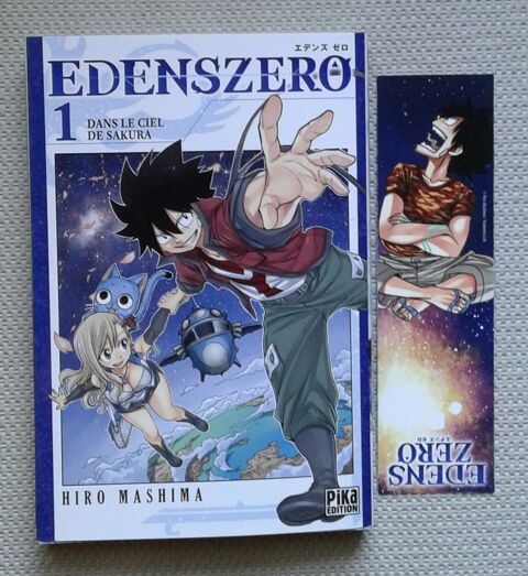 livre manga  Edenszero  + 1 marque page Edens Zero 4 Cramont (80)