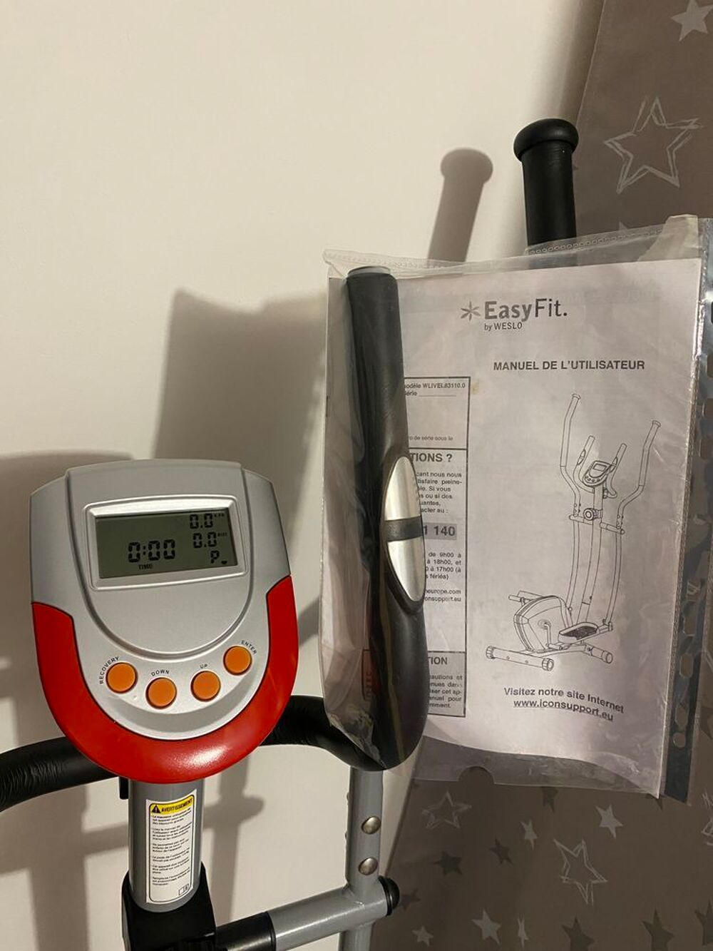 V&eacute;lo Elliptique EasyFit €" Tr&egrave;s Bon Etat, Comme Neuf + Manuel Sports