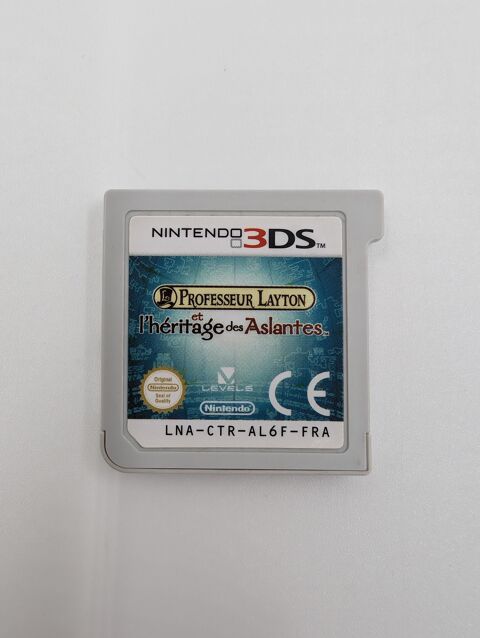   Jeu Nintendo 3DS Professeur Layton et l'Hritage des Aslante 