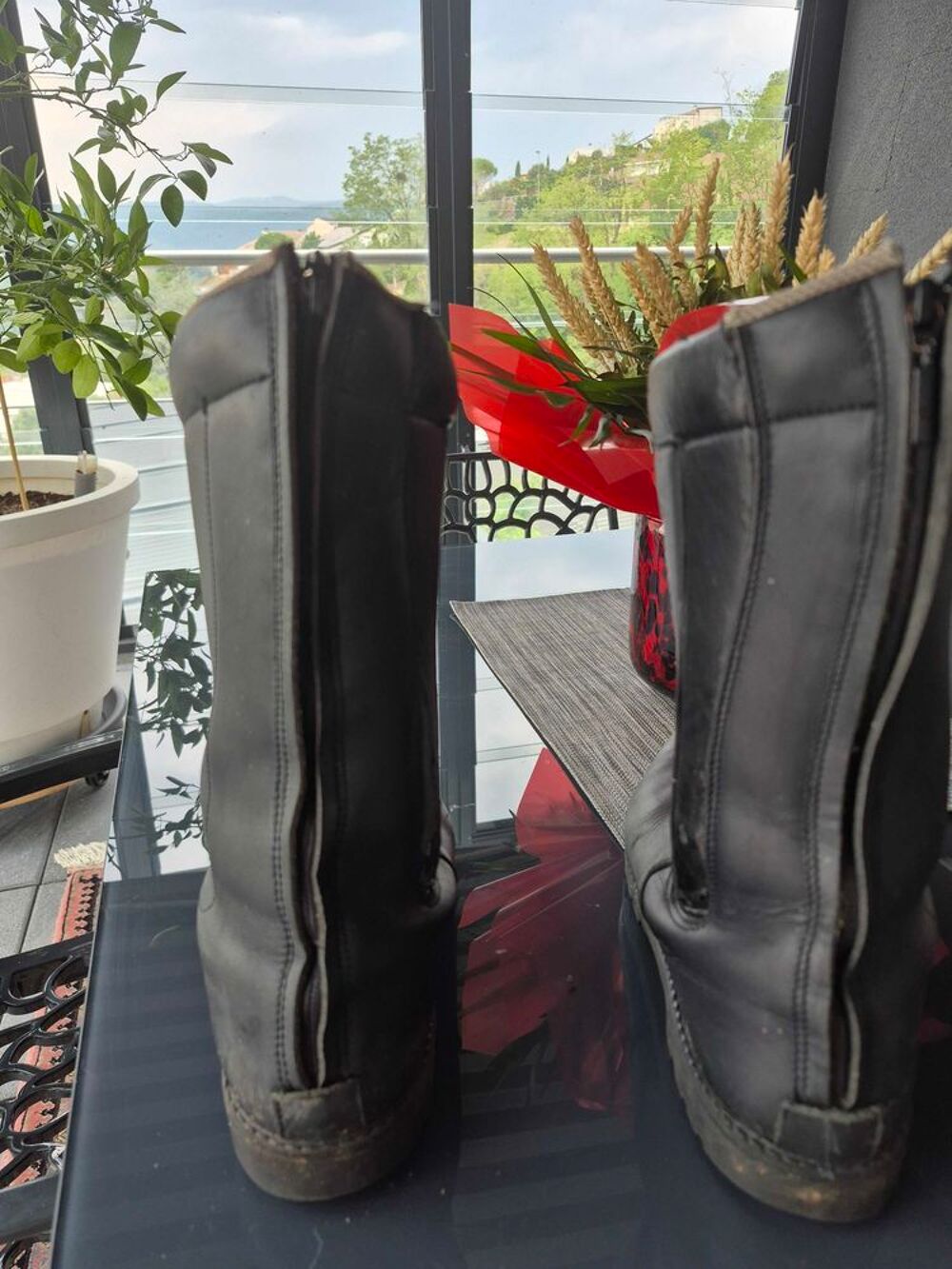 bottes Moto cuir Soulignac Sports