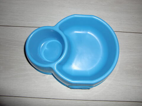 Gamelle bleue (2 compartiments) pour chien & chat 2 Rueil-Malmaison (92)