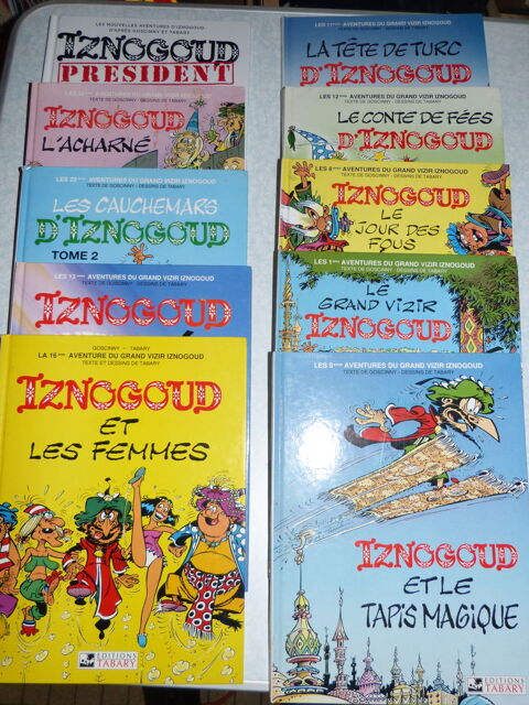 BD -  IZNOGOUD  a choisir LISEZ TOUT LE TEXTE 4 Brest (29)