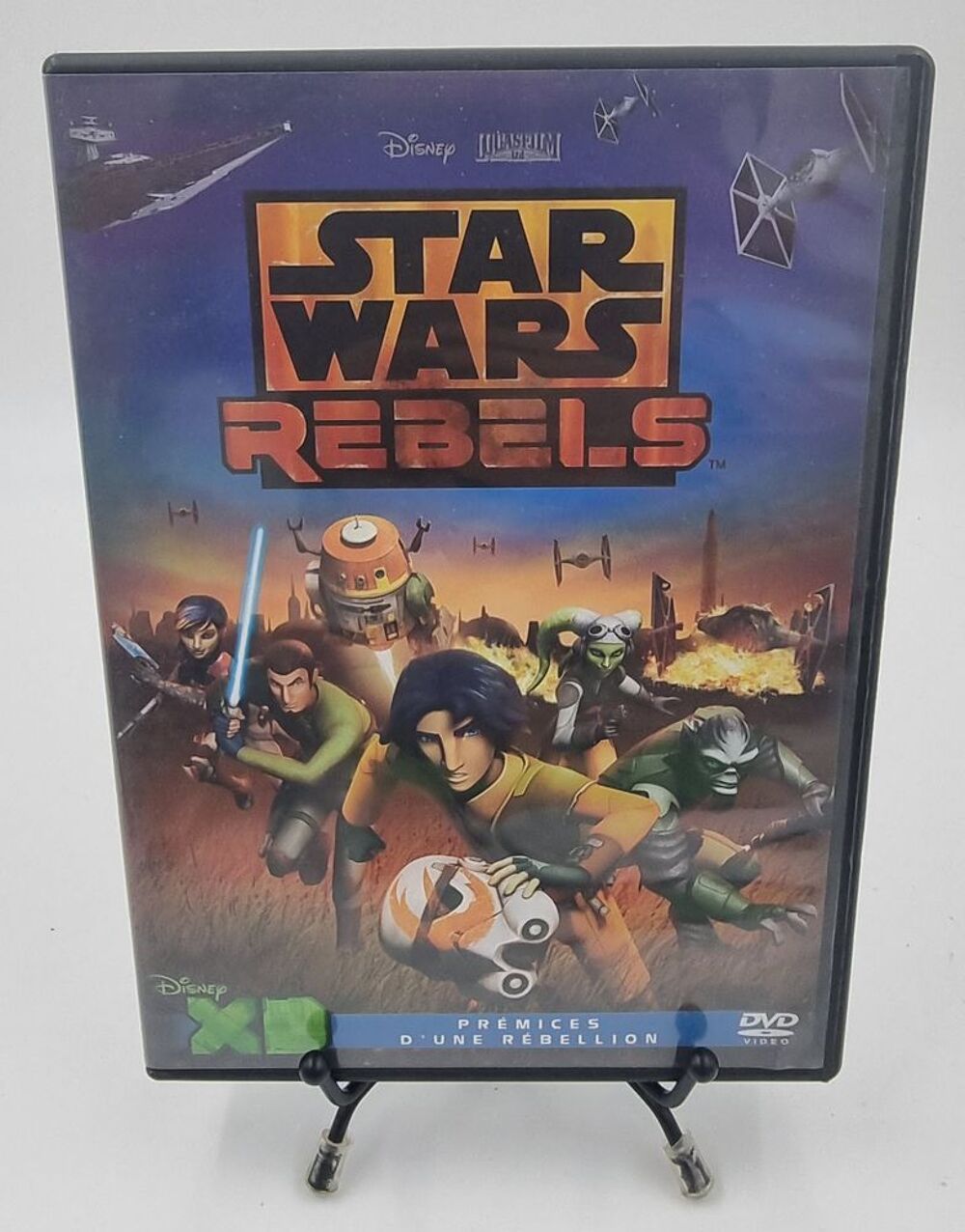 Film DVD Disney Star Wars Rebels en boite DVD et blu-ray