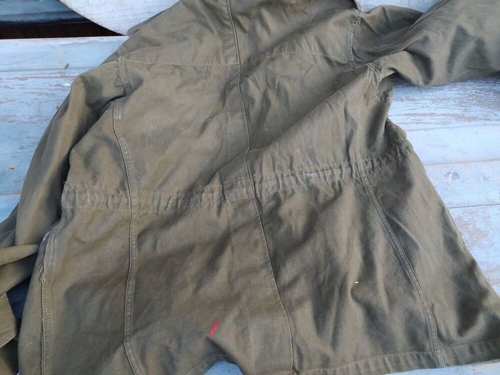  Veste Militaire Vareuse TTA 47/52 Guerre Indo/Alg&eacute;rie 