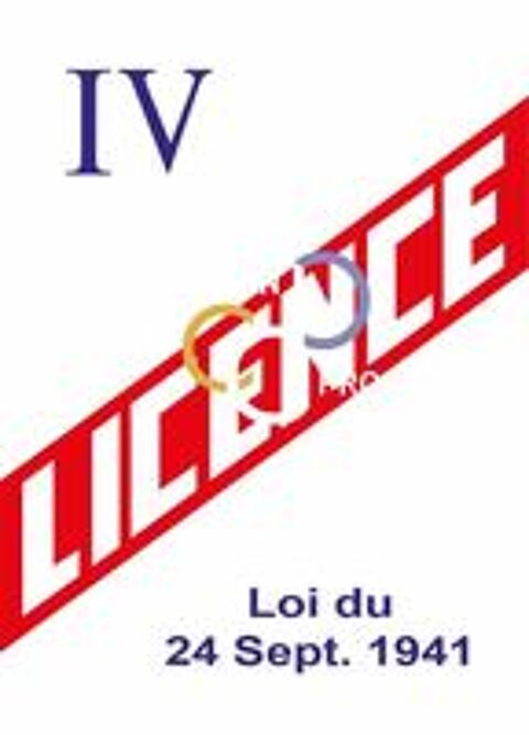   LICENCE 4 A VENDRE, DISPONIBLE IMMEDIATEMENT. 