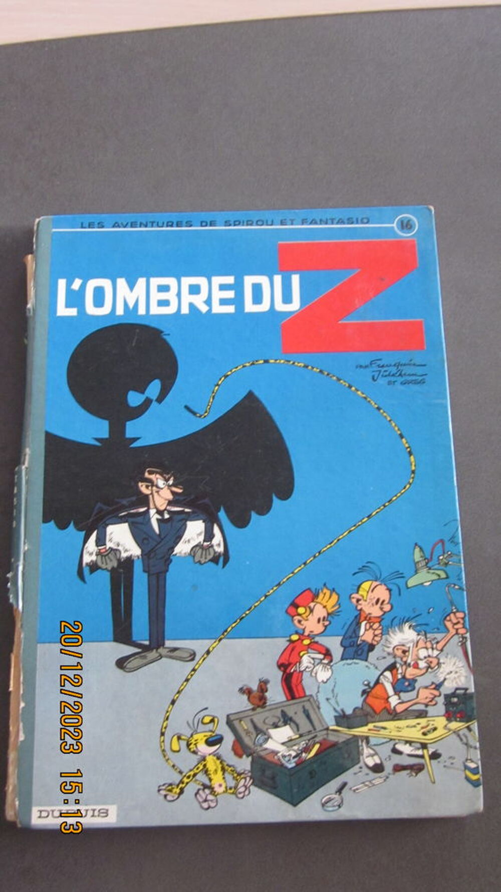 B D SPIROU ET FANTASIO L'OMBRE DU Z DE 1962 Livres et BD