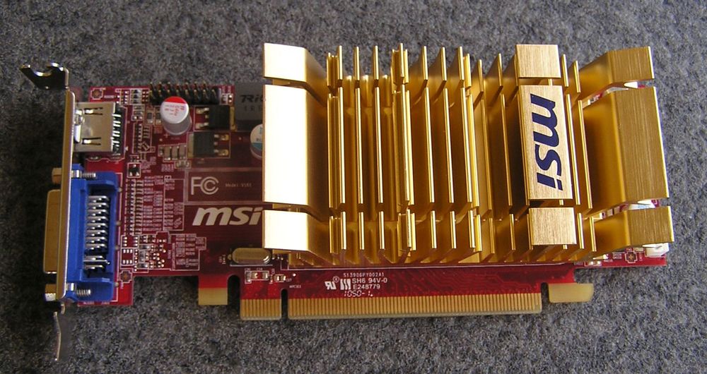 Carte ATI RADEON R4350 MS V161 p. ordinateur Matériel informatique