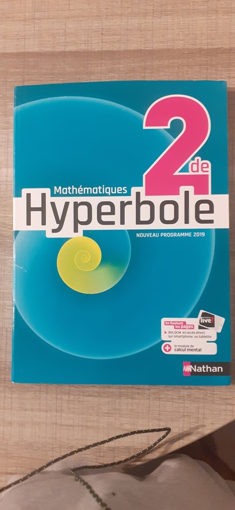 Livre Hyperbole Math&eacute;matiques 2de Nathan Livres et BD