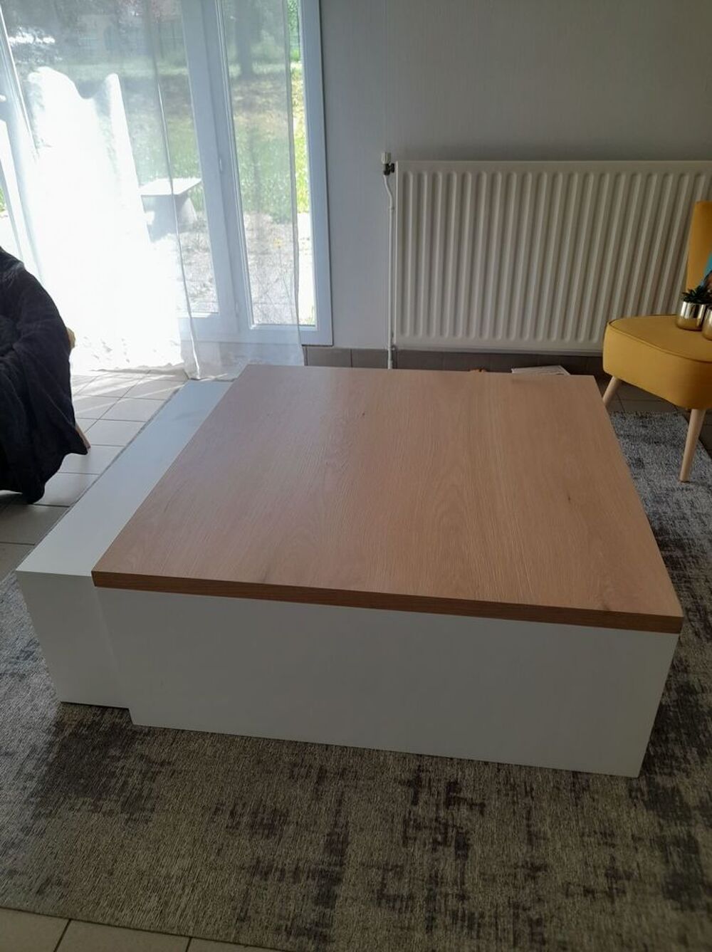 Tables basses en bois blanc et bois clair Meubles