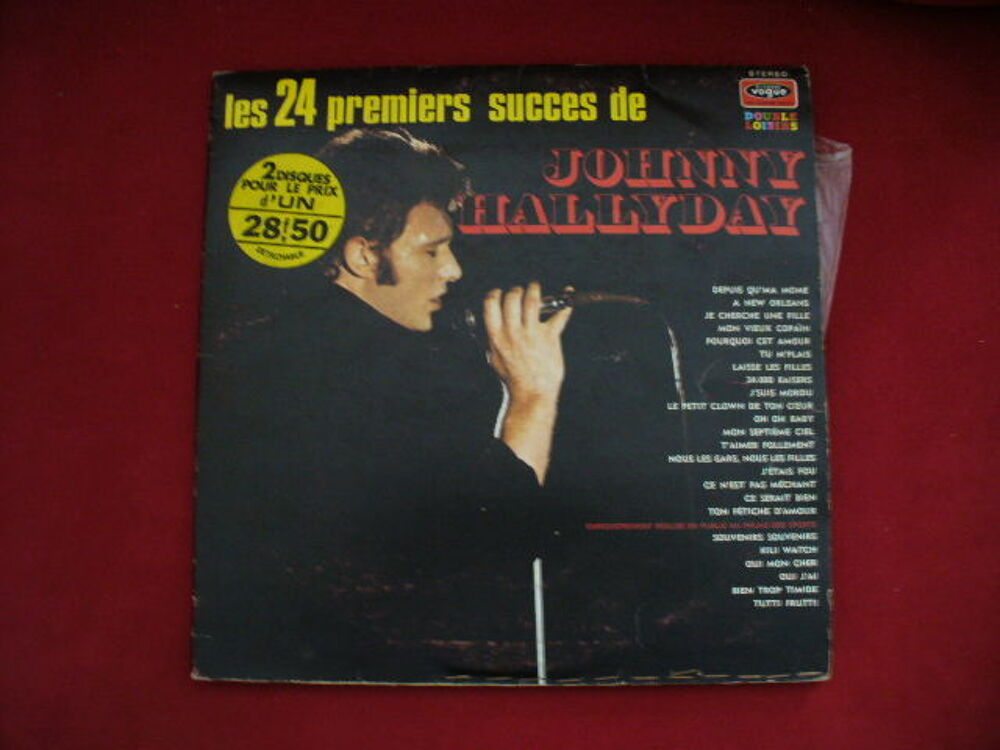 33 TOURS J H 2 DISQUES LES 24 PREMIERS SUCC&Egrave;S VOGUE CD et vinyles