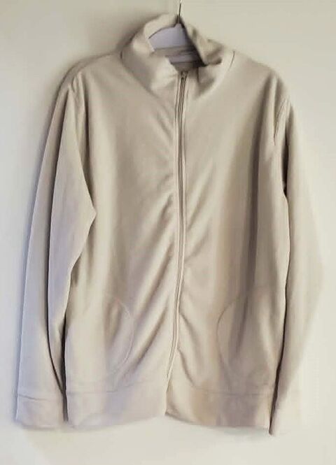 VESTE POLAIRE ECRU FEMME T50/52 Bubry (56)