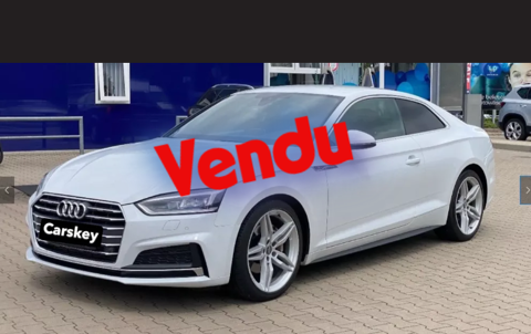 Audi A5 2.0 TDI 190 S tronic 7 Quattro S Line 2018 occasion Paris 75008