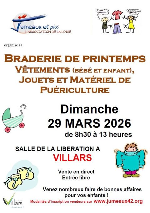 Braderie de printemps v�tements (b�b� et enfant) 1 Villars (42)