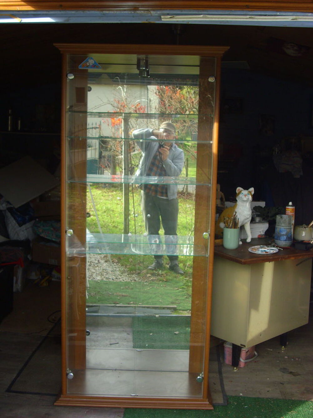 deux vitrines pour collection Meubles