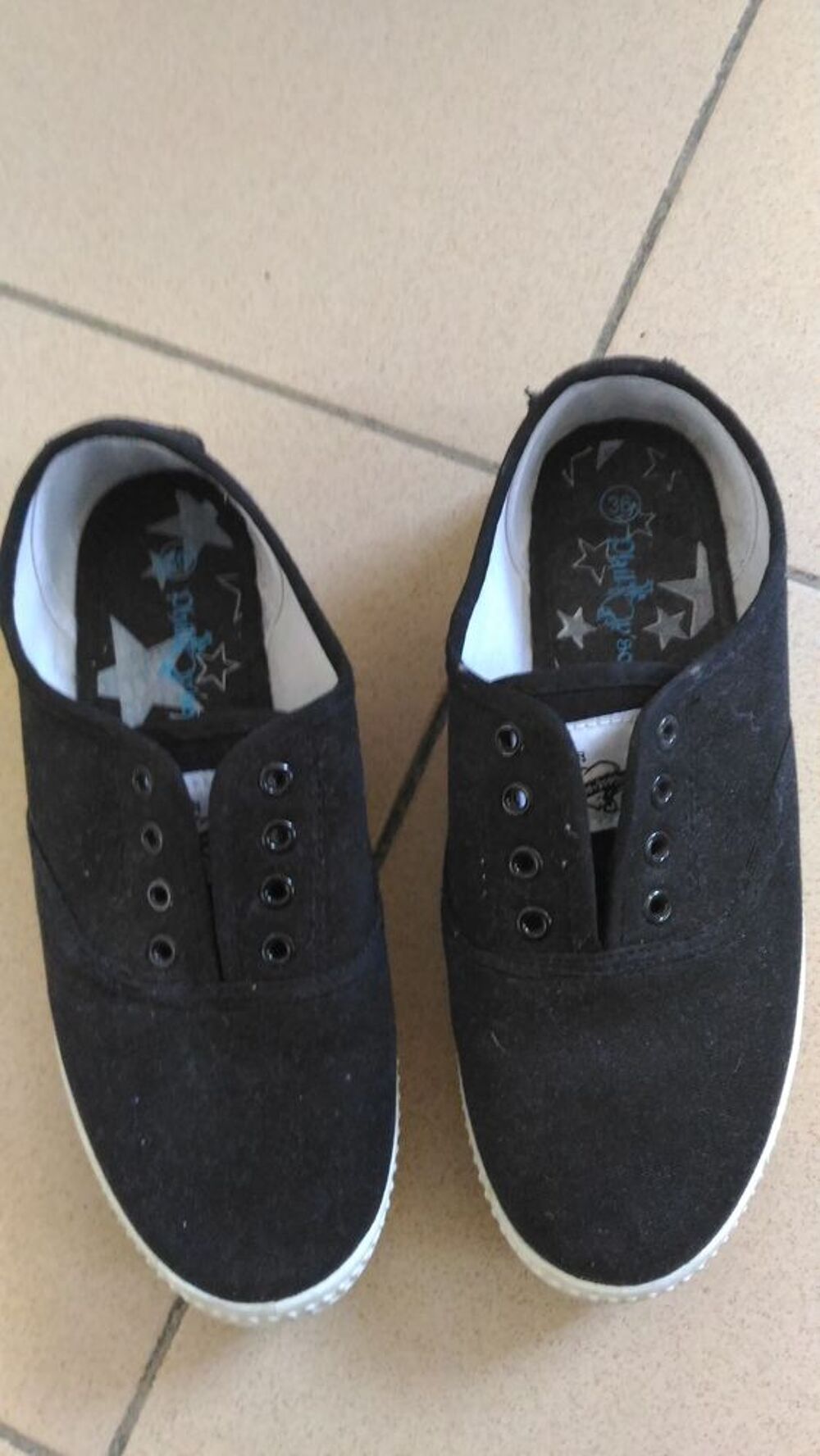 Basket toile de marque " philov'sophy " noire taille 36 Chaussures