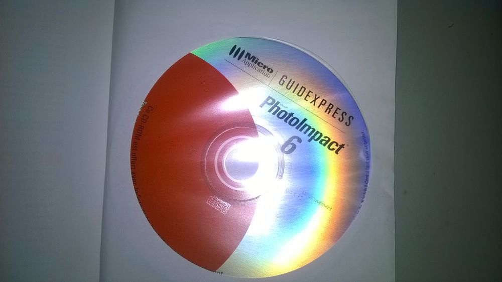 Livre PhotoImpact 6. 
Avec CD-ROM
NEUF
R&eacute;alisez et animez Matériel informatique