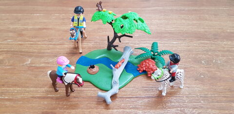 Playmobil 6947 rivière cavalier avec chevaux - complet Montpellier (34)