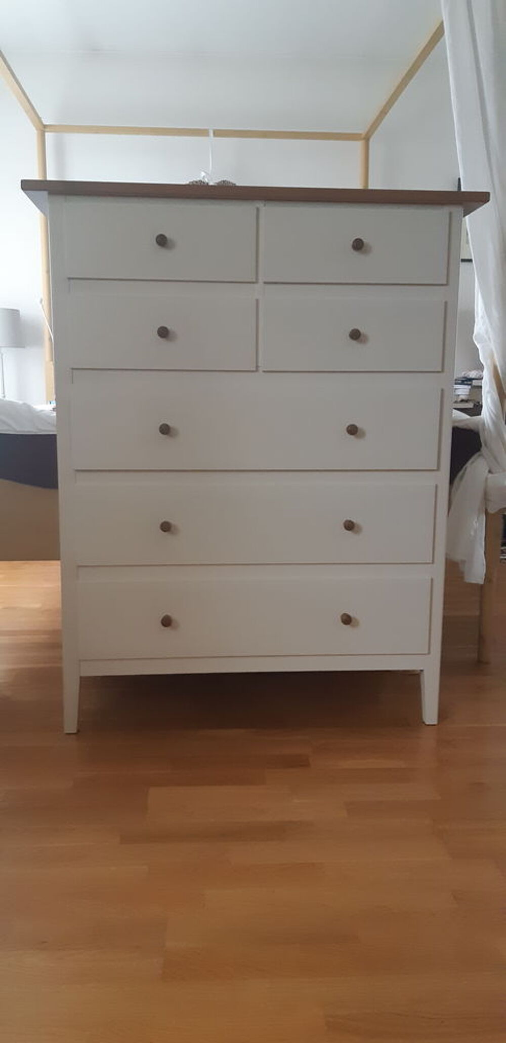 Grande commode blanche Meubles
