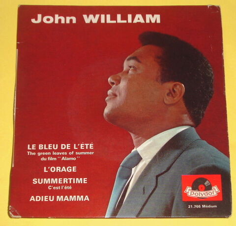 JOHN WILLIAM - 45t EP - LE BLEU DE L'T - SUMMERTIME -1960  3 Roncq (59)