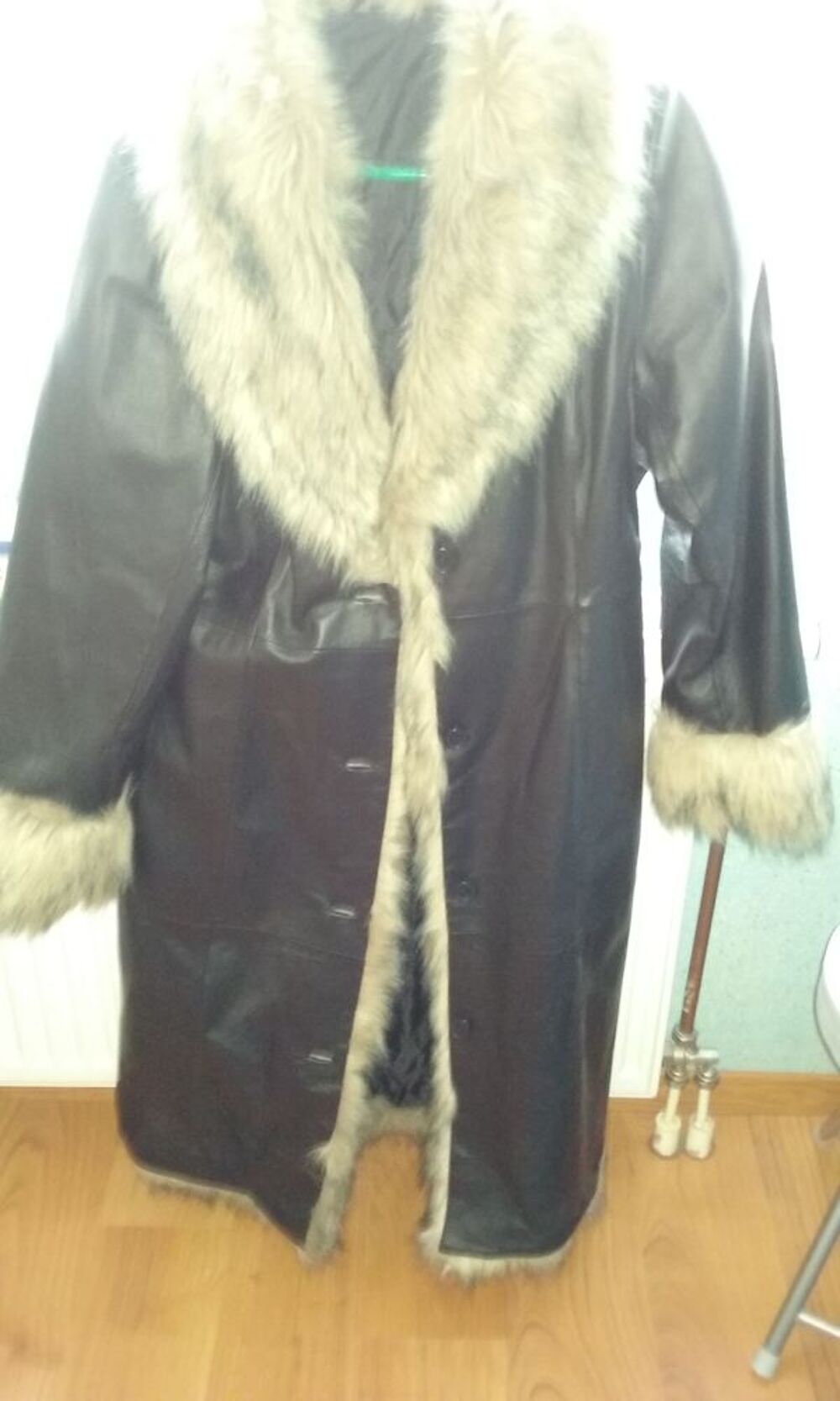 manteau cuir Vtements