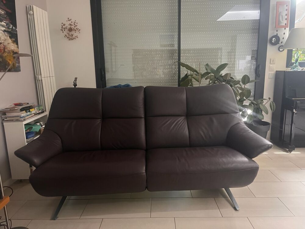 Canap&eacute; cuir 1,90m Meubles
