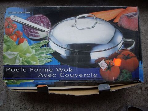 Po�les forme Wok avec couvercle - neuves 23 Bouxwiller (67)