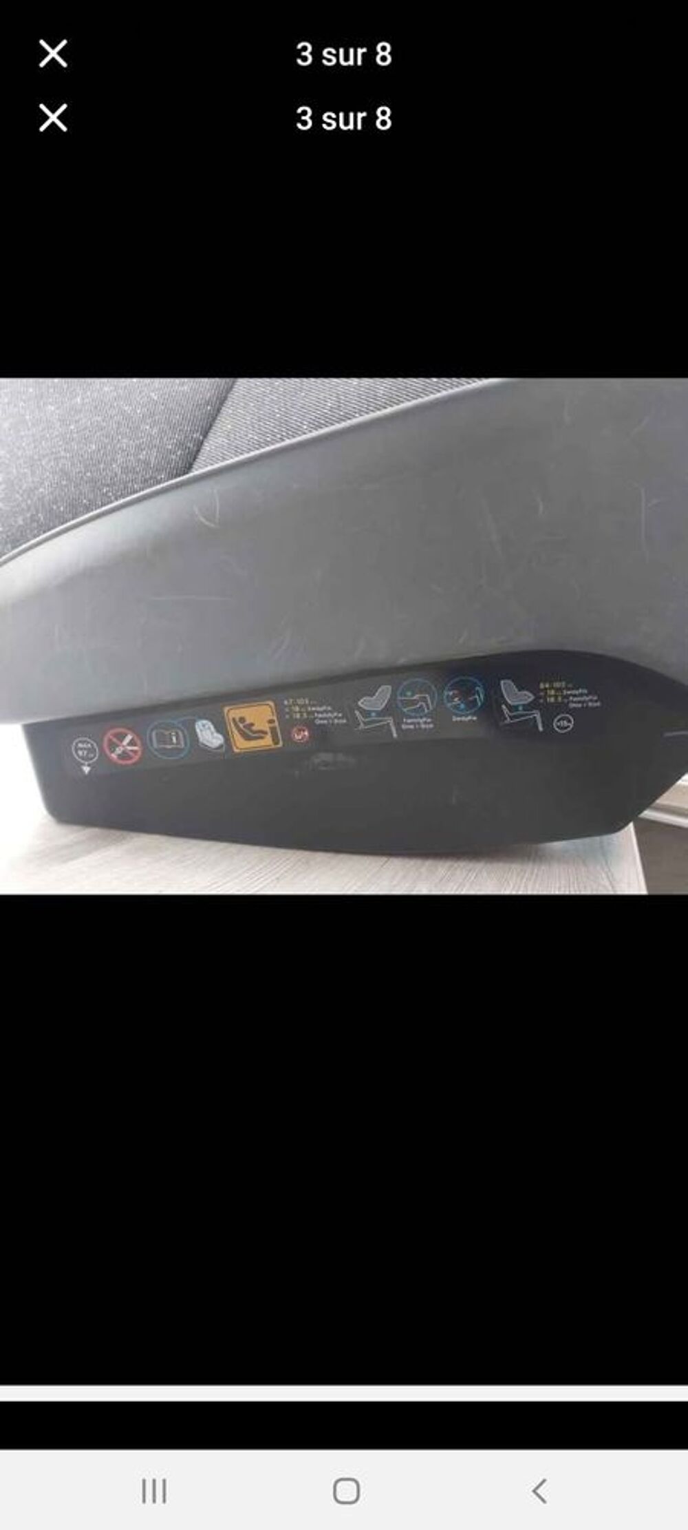 Si&egrave;ge auto rotatif 360 Puériculture