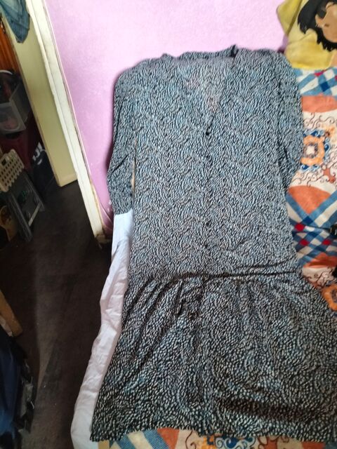 Robe longue cama�eu manches 3/4 taille 48 tr�s bon �tat 7 Cachan (94)