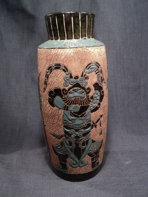 Vase Vietnamien Dona Saigon Vit Nam Vietnam Indochine  120 Loches (37)