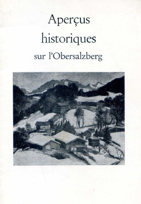 OBERSALZBERG - Aperus historique, 5 Rennes (35)