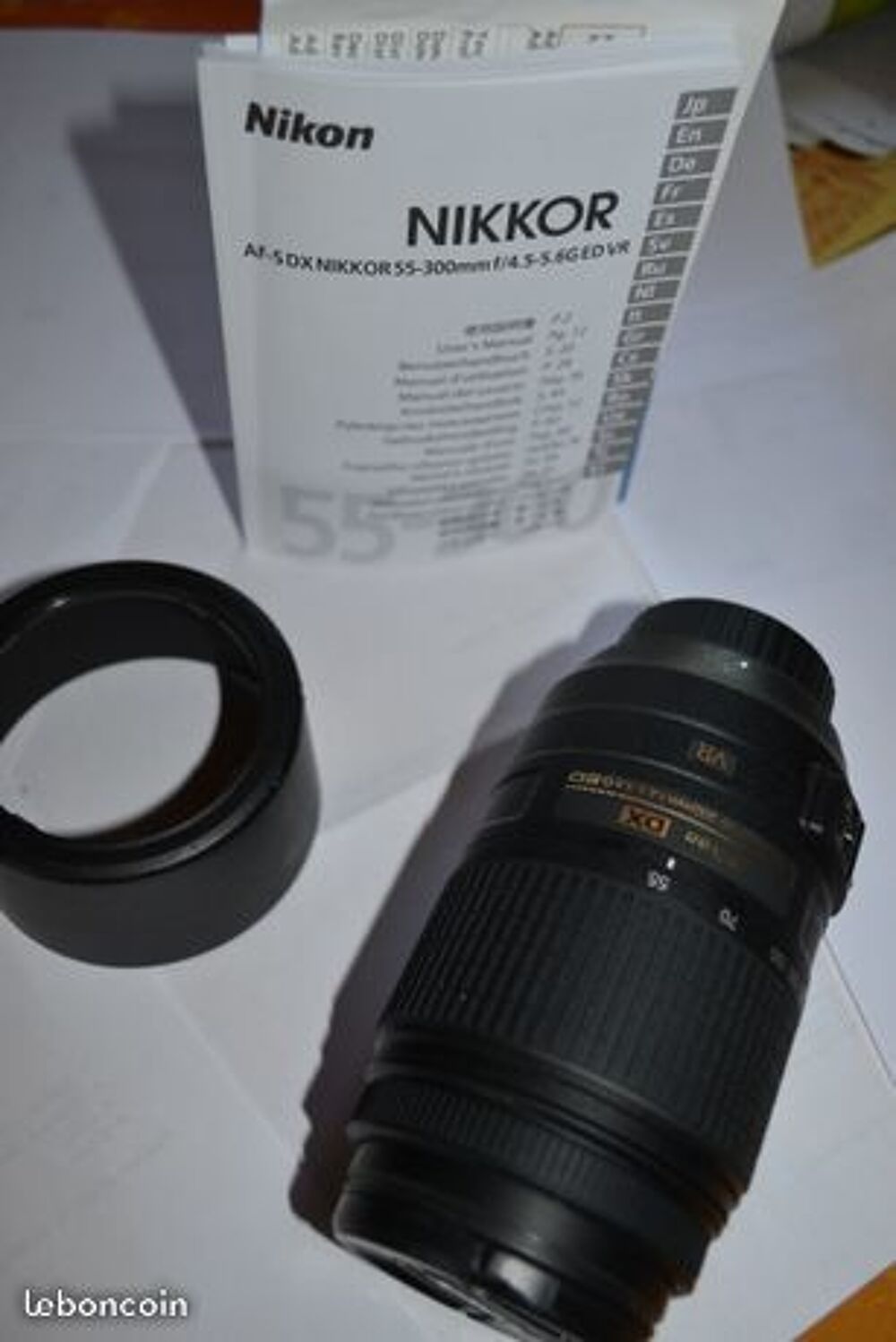 objectif NIKON AF-S DX NIKKOR 55-300mn Photos/Video/TV