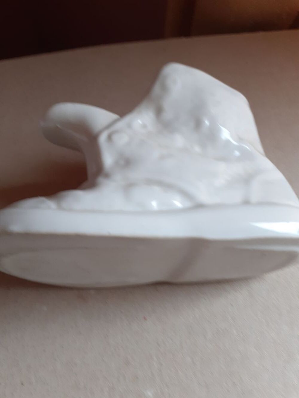 Cendrier bottine en porcelaine Décoration