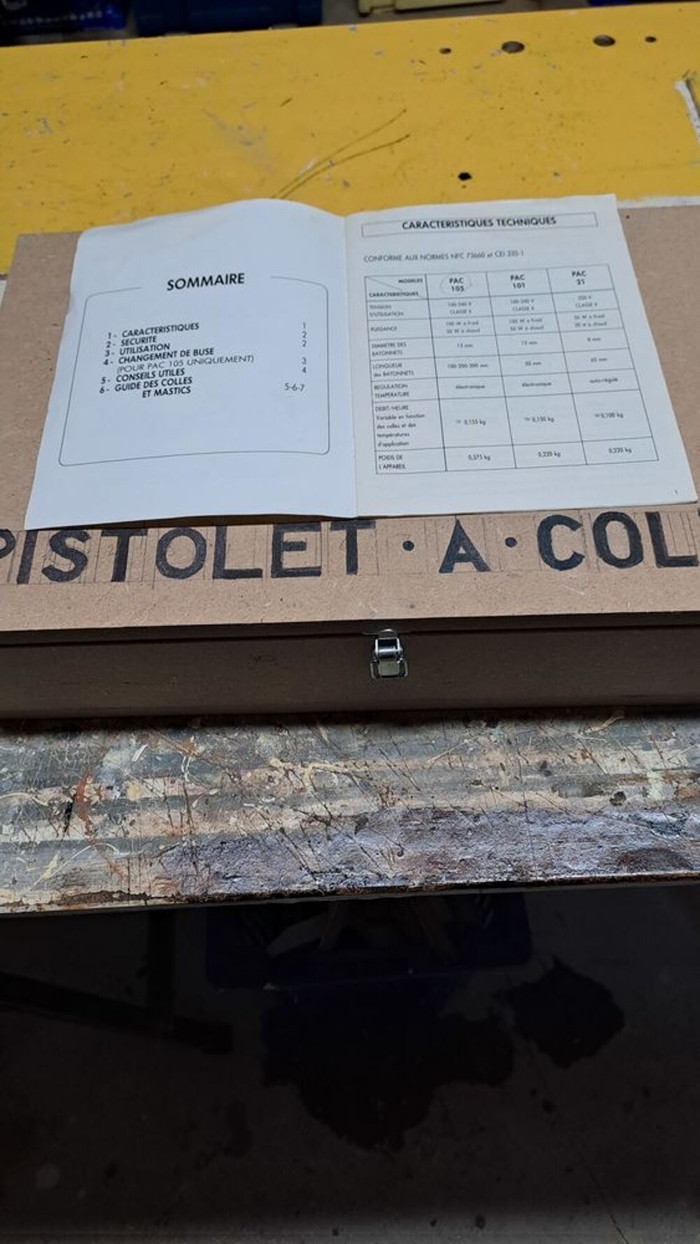 pistolet a colle Bricolage
