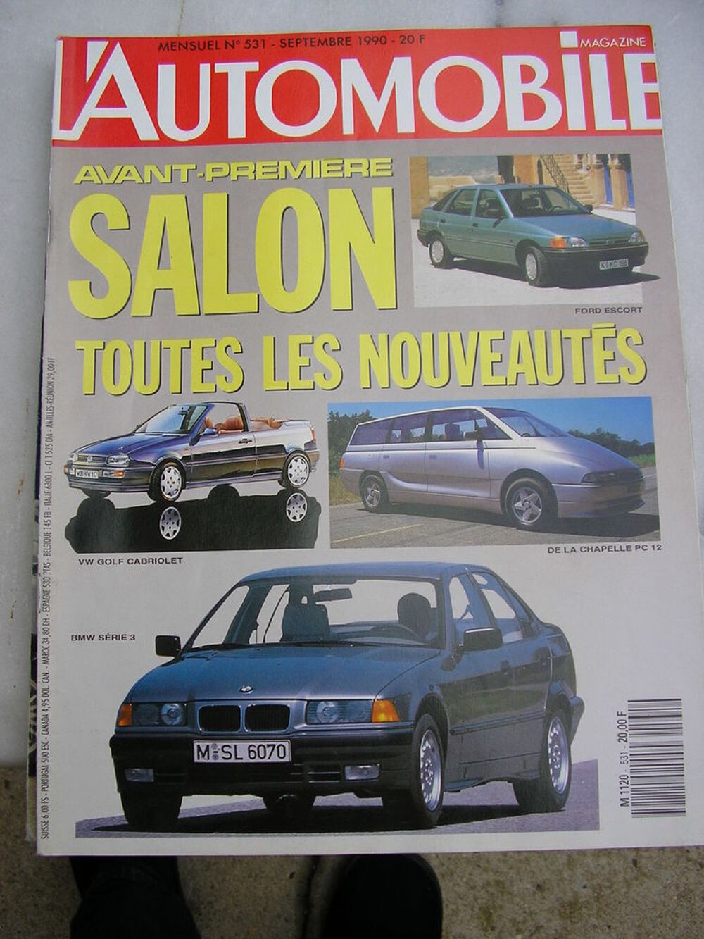 Revue l'Automobile Magazine Livres et BD
