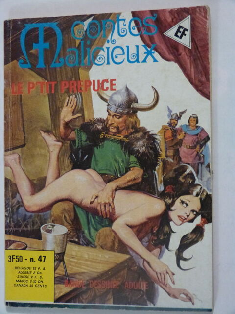 BD CONTES MALICIEUX N� 47  -  ELVIFRANCE 2.5 Brest (29)