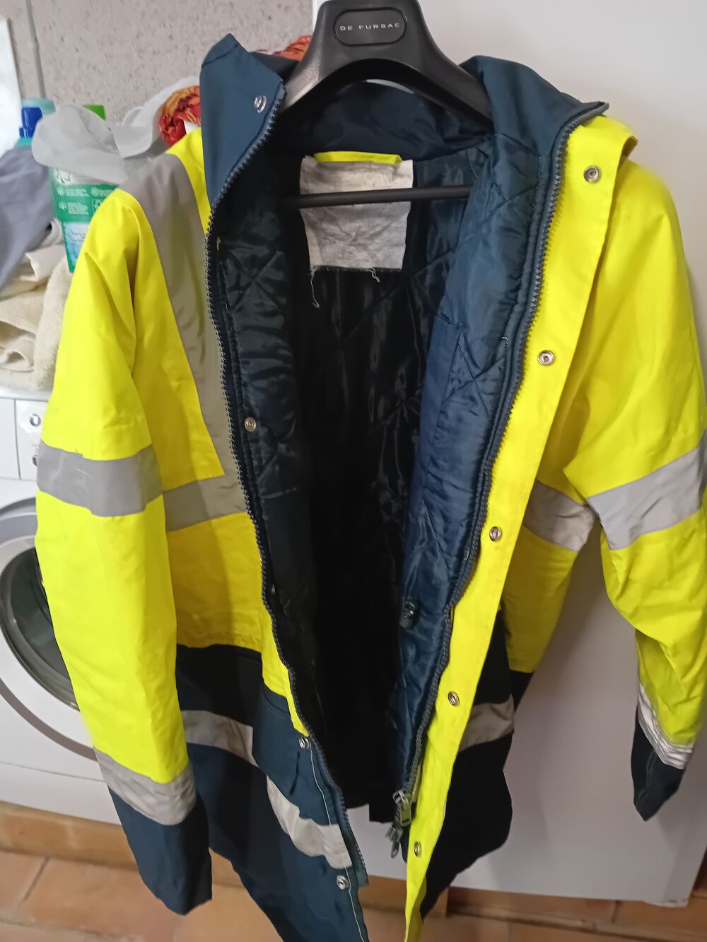 Veste parka de chantier Vêtements