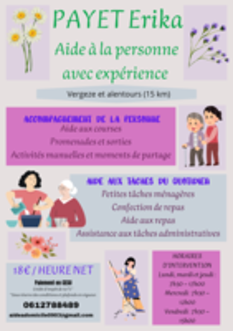   Aide à domicile  