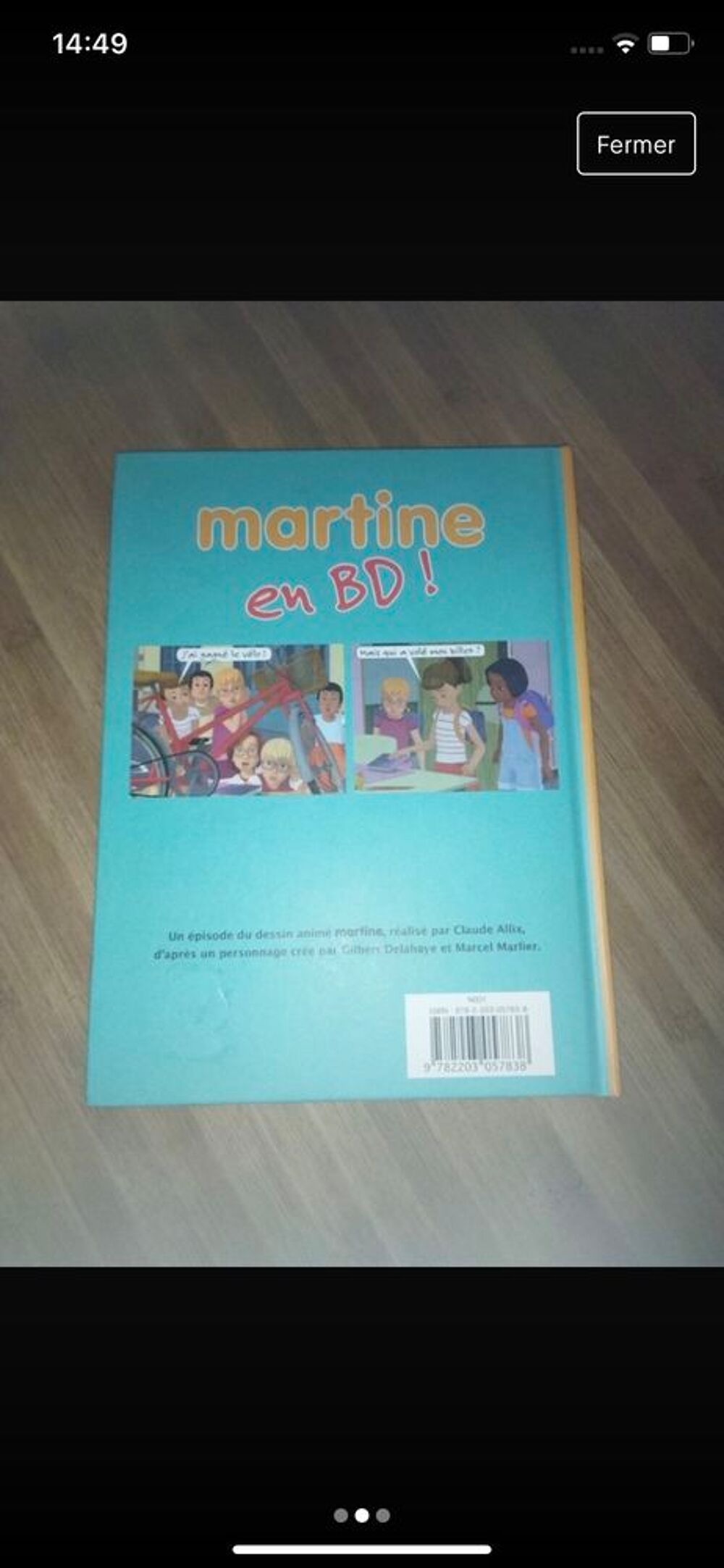 Martine et le billet vol&eacute; Livres et BD