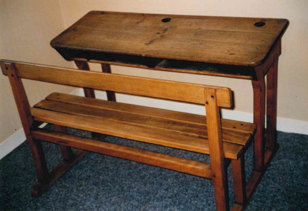 Bureau 2 places d'&eacute;colier Meubles