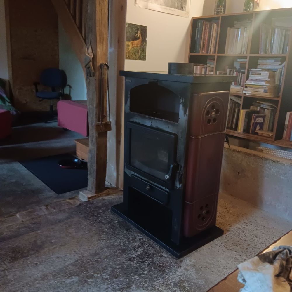 POELE &Agrave; BOIS Godin Chamonix XXL Bricolage
